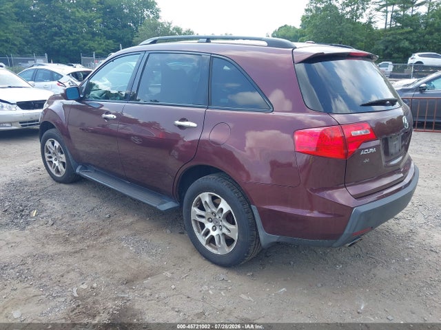 45721002 :رقم المزاد ، 2HNYD28327H525675 vin ، 2007 Acura Mdx Technology Package مزاد بيع