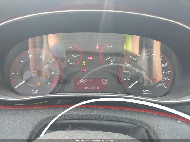 45721023 :رقم المزاد ، 1C3CDFBB0GD623600 vin ، 2016 Dodge Dart Sxt مزاد بيع