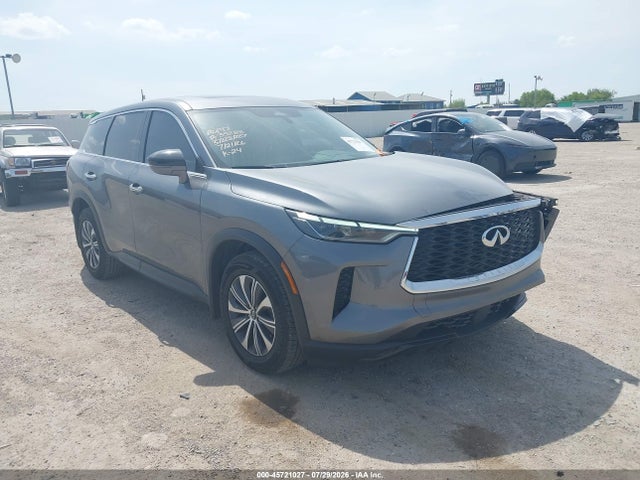 45721027 :رقم المزاد ، 5N1AL1ER7SC334032 vin ، 2025 Infiniti Qx60 Pure مزاد بيع