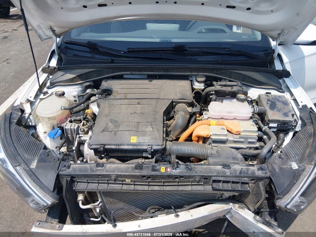 45721046 :رقم المزاد ، KMHC65LCXNU275482 vin ، 2022 Hyundai Ioniq Hybrid Blue مزاد بيع