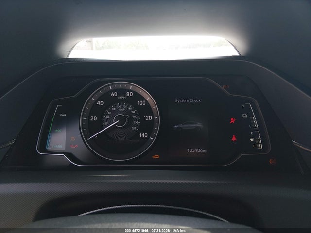 45721046 :رقم المزاد ، KMHC65LCXNU275482 vin ، 2022 Hyundai Ioniq Hybrid Blue مزاد بيع