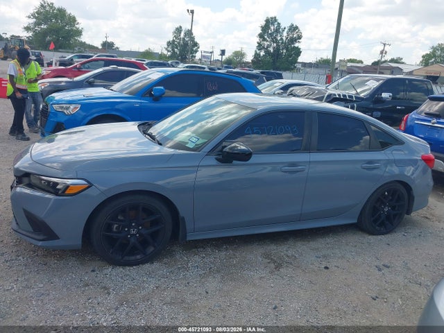 45721093 :رقم المزاد ، 2HGFE2F53NH533040 vin ، 2022 Honda Civic Sport مزاد بيع