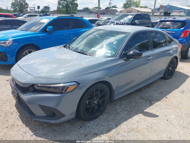 45721093 :رقم المزاد ، 2HGFE2F53NH533040 vin ، 2022 Honda Civic Sport مزاد بيع