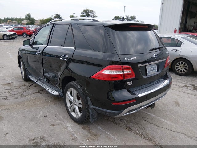 Продаж на аукціоні авто 2015 Mercedes-benz Ml 350 4matic, vin: 4JGDA5HB9FA477347, номер лоту: 45721101