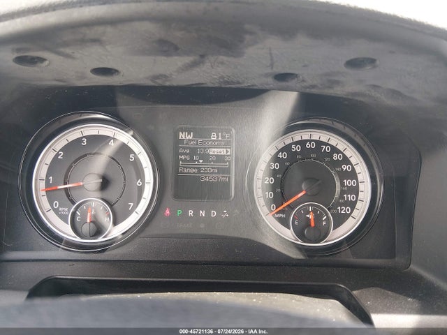45721136 :رقم المزاد ، 3C6JR6DG0KG657505 vin ، 2019 Ram 1500 Classic Tradesman  4x2 8' Box مزاد بيع