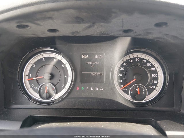 45721136 :رقم المزاد ، 3C6JR6DG0KG657505 vin ، 2019 Ram 1500 Classic Tradesman  4x2 8' Box مزاد بيع