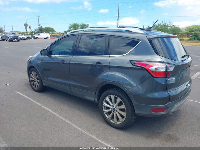 2018 Ford Escape Titanium მანქანა იყიდება აუქციონზე, vin: 1FMCU0J91JUB28090, აუქციონის ნომერი: 45721143