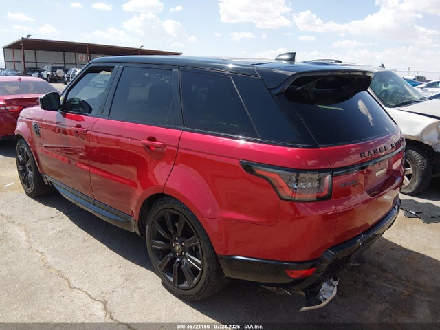 2021 Land Rover Range Rover Sport Hse Silver Edition Mhev მანქანა იყიდება აუქციონზე, vin: SALWR2SUXMA783607, აუქციონის ნომერი: 45721150