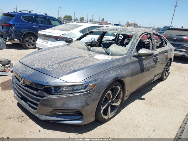 45721160 :رقم المزاد ، 1HGCV1F32KA007228 vin ، 2019 Honda Accord Sport مزاد بيع