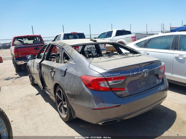 45721160 :رقم المزاد ، 1HGCV1F32KA007228 vin ، 2019 Honda Accord Sport مزاد بيع