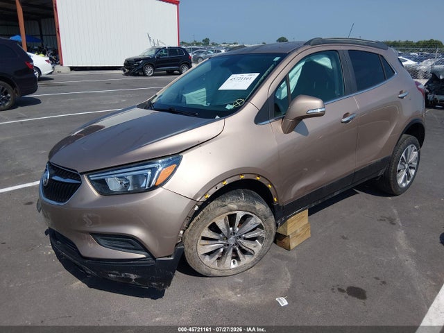 2018 Buick Encore Preferred მანქანა იყიდება აუქციონზე, vin: KL4CJASB3JB671080, აუქციონის ნომერი: 45721161