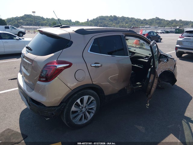 2018 Buick Encore Preferred მანქანა იყიდება აუქციონზე, vin: KL4CJASB3JB671080, აუქციონის ნომერი: 45721161