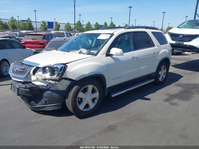 2008 Gmc Acadia Slt-2 მანქანა იყიდება აუქციონზე, vin: 1GKEV33708J124359, აუქციონის ნომერი: 45721186