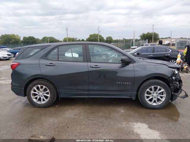 2020 Chevrolet Equinox Fwd Ls მანქანა იყიდება აუქციონზე, vin: 2GNAXHEV1L6125417, აუქციონის ნომერი: 45721188