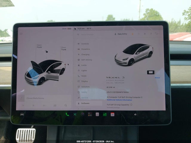 Tesla Model 3 Long Range Dual Motor All-wheel Drive 2021 5YJ3E1EB6MF978959 Image 17