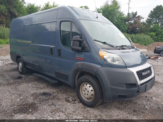 Aukcja sprzedaży 2019 Ram Promaster 3500 Cargo Van High Roof 159 Wb Ext, vin: 3C6URVJG4KE555387, numer aukcji: 45721260