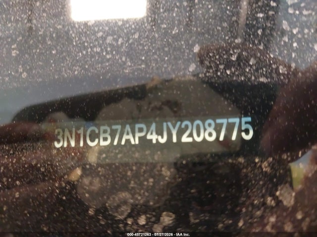 Продажа на аукционе авто 2018 Nissan Sentra Sr Turbo, vin: 3N1CB7AP4JY208775, номер лота: 45721263