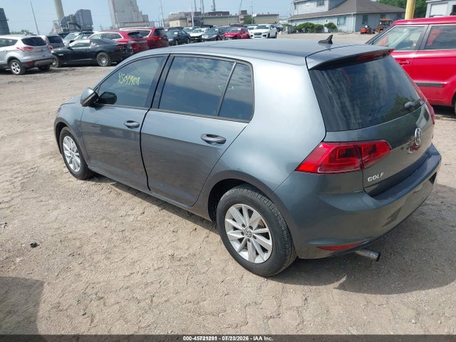 2016 Volkswagen Golf Tsi S 4-door მანქანა იყიდება აუქციონზე, vin: 3VW217AU3GM055451, აუქციონის ნომერი: 45721291