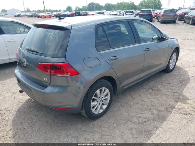 2016 Volkswagen Golf Tsi S 4-door მანქანა იყიდება აუქციონზე, vin: 3VW217AU3GM055451, აუქციონის ნომერი: 45721291