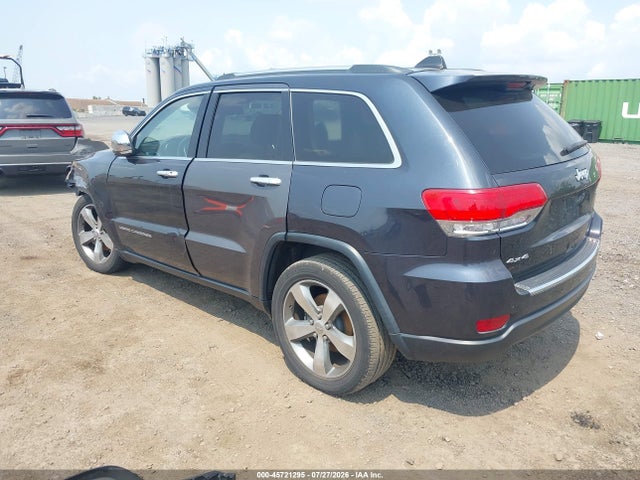 Продажа на аукционе авто 2015 Jeep Grand Cherokee Limited, vin: 1C4RJFBG9FC638742, номер лота: 45721295