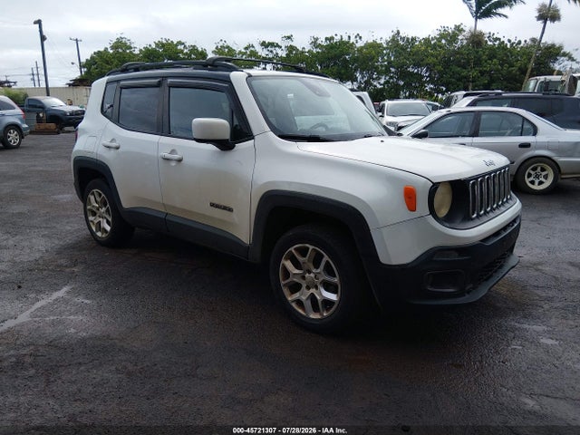 2015 Jeep Renegade Latitude მანქანა იყიდება აუქციონზე, vin: ZACCJBBT7FPC19246, აუქციონის ნომერი: 45721307