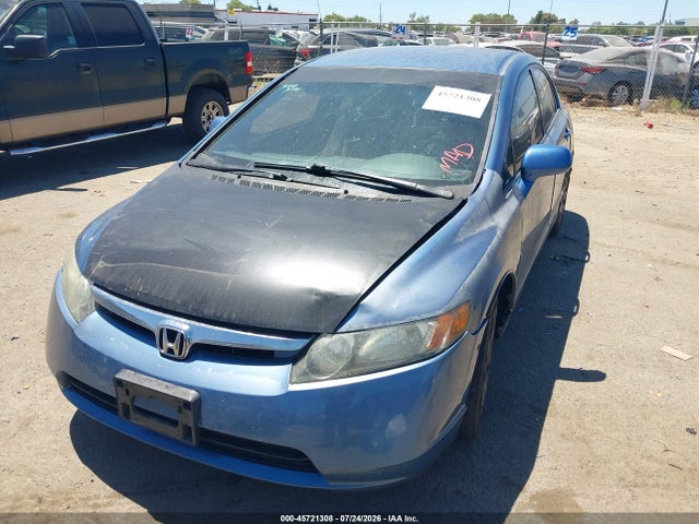 Продажа на аукционе авто 2008 Honda Civic Lx, vin: 1HGFA16598L069166, номер лота: 45721308