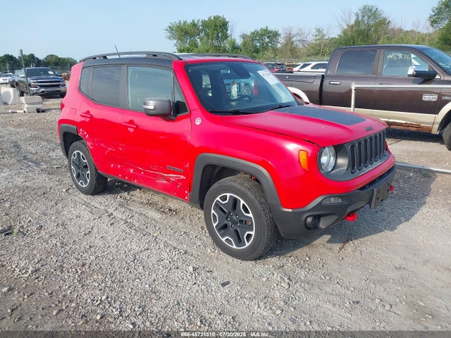 45721310 :رقم المزاد ، ZACCJBCT3GPD68172 vin ، 2016 Jeep Renegade Trailhawk مزاد بيع