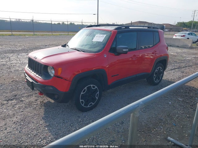 45721310 :رقم المزاد ، ZACCJBCT3GPD68172 vin ، 2016 Jeep Renegade Trailhawk مزاد بيع