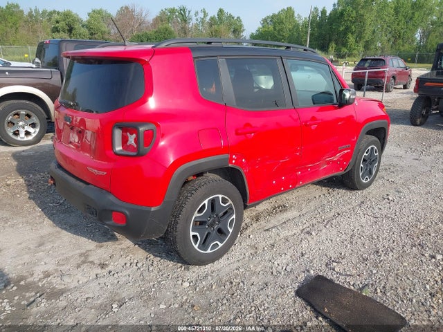 45721310 :رقم المزاد ، ZACCJBCT3GPD68172 vin ، 2016 Jeep Renegade Trailhawk مزاد بيع