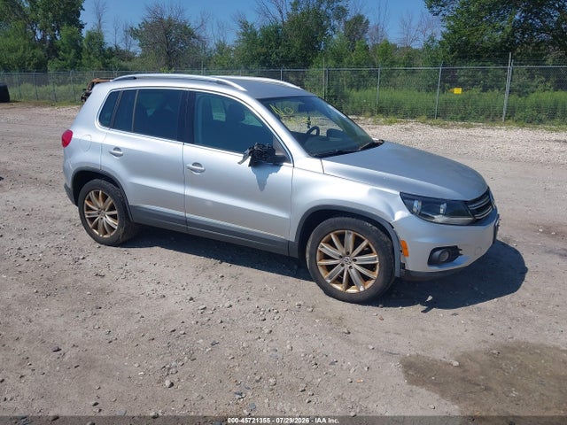 45721355 :رقم المزاد ، WVGBV7AX2CW543149 vin ، 2012 Volkswagen Tiguan Se مزاد بيع