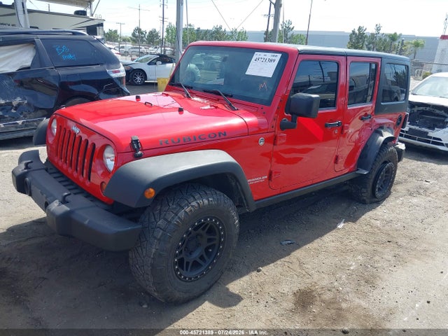 45721389 :رقم المزاد ، 1J4BA6H18BL580258 vin ، 2011 Jeep Wrangler Unlimited Rubicon مزاد بيع