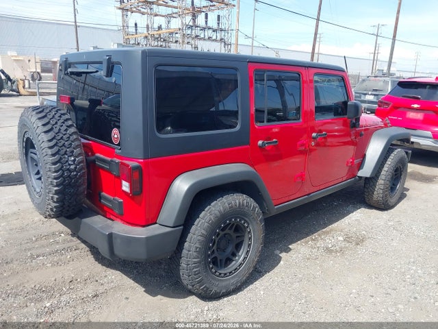 45721389 :رقم المزاد ، 1J4BA6H18BL580258 vin ، 2011 Jeep Wrangler Unlimited Rubicon مزاد بيع