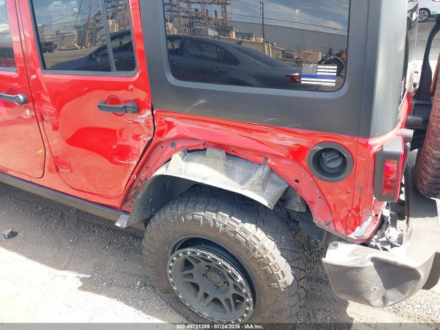 45721389 :رقم المزاد ، 1J4BA6H18BL580258 vin ، 2011 Jeep Wrangler Unlimited Rubicon مزاد بيع