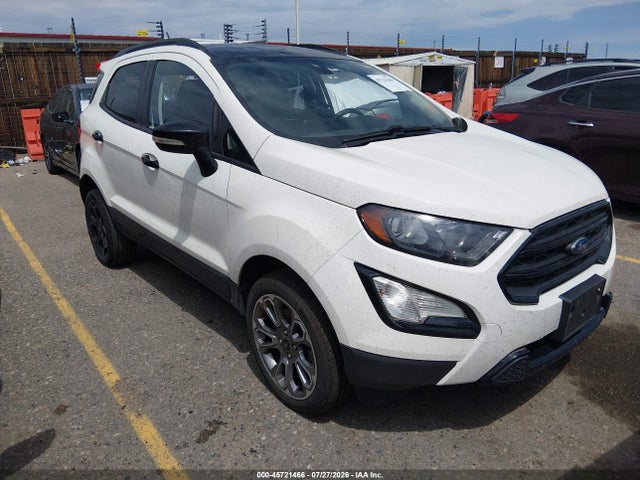 45721466 :رقم المزاد ، MAJ6S3JL9MC396793 vin ، 2021 Ford Ecosport Ses مزاد بيع