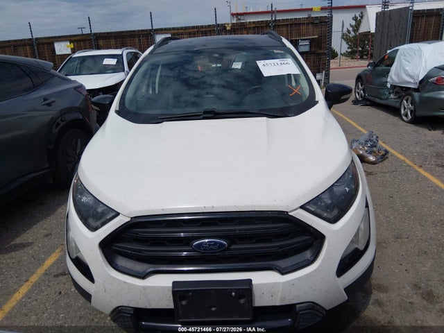 45721466 :رقم المزاد ، MAJ6S3JL9MC396793 vin ، 2021 Ford Ecosport Ses مزاد بيع