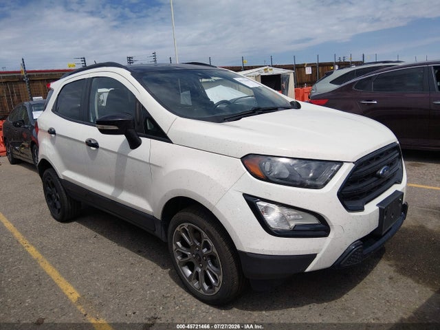 45721466 :رقم المزاد ، MAJ6S3JL9MC396793 vin ، 2021 Ford Ecosport Ses مزاد بيع