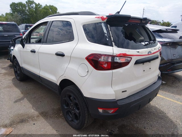 45721466 :رقم المزاد ، MAJ6S3JL9MC396793 vin ، 2021 Ford Ecosport Ses مزاد بيع