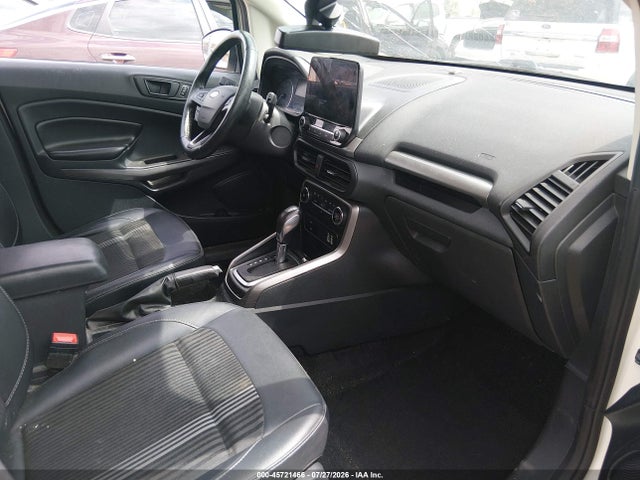45721466 :رقم المزاد ، MAJ6S3JL9MC396793 vin ، 2021 Ford Ecosport Ses مزاد بيع