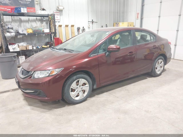 Продаж на аукціоні авто 2015 Honda Civic Lx, vin: 19XFB2F52FE014369, номер лоту: 45721476