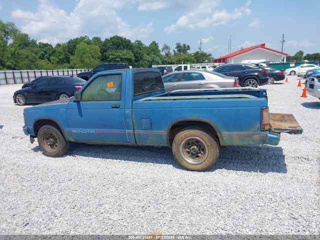 45721557 :رقم المزاد ، 1GTCS14Z3N8504282 vin ، 1992 Gmc Sonoma مزاد بيع