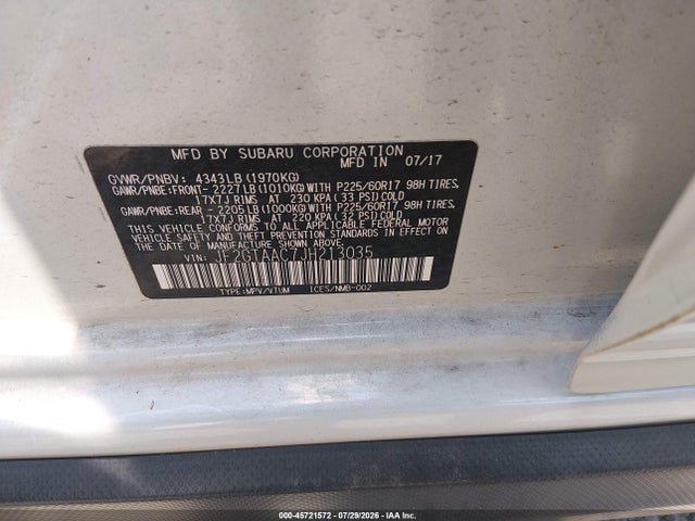 Продажа на аукционе авто 2018 Subaru Crosstrek 2.0i, vin: JF2GTAAC7JH213035, номер лота: 45721572