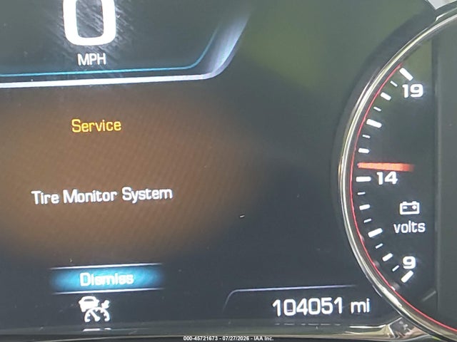 45721673 :رقم المزاد ، 1GKKNPLS4JZ224731 vin ، 2018 Gmc Acadia Denali مزاد بيع