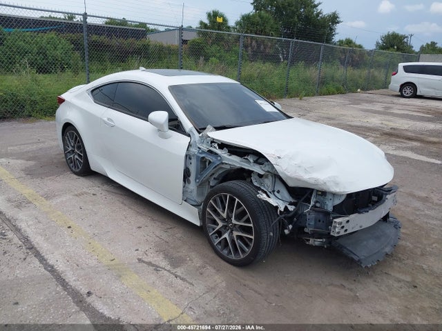 45721694 :رقم المزاد ، JTHHA5BCXG5001298 vin ، 2016 Lexus Rc 200t مزاد بيع