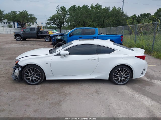 45721694 :رقم المزاد ، JTHHA5BCXG5001298 vin ، 2016 Lexus Rc 200t مزاد بيع