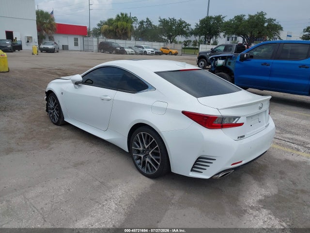 45721694 :رقم المزاد ، JTHHA5BCXG5001298 vin ، 2016 Lexus Rc 200t مزاد بيع
