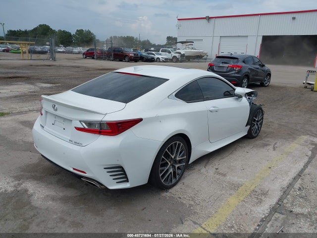 45721694 :رقم المزاد ، JTHHA5BCXG5001298 vin ، 2016 Lexus Rc 200t مزاد بيع