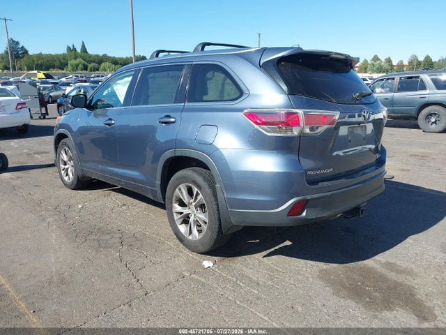 Toyota Highlander Xle V6 2015 5TDJKRFH3FS147578 Image 3