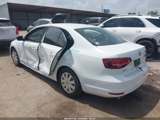 45721726 :رقم المزاد ، 3VW267AJ4GM398941 vin ، 2016 Volkswagen Jetta 1.4t S مزاد بيع