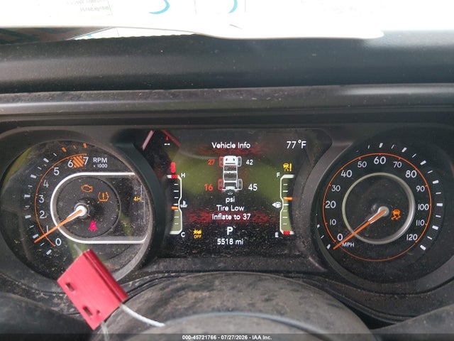45721766 :رقم المزاد ، 1C4PJXFN5TW275307 vin ، 2026 Jeep Wrangler Rubicon 4x4 مزاد بيع