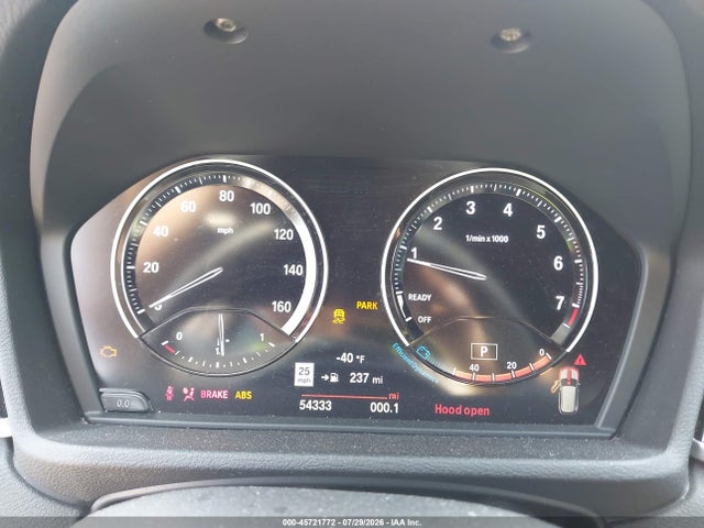 45721772 :رقم المزاد ، WBXHU7C58K5L11661 vin ، 2019 Bmw X1 Sdrive28i مزاد بيع
